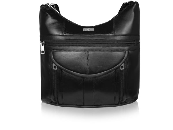 Ladies Designer Leather Handbag Womens Large Cross Body Shoulder