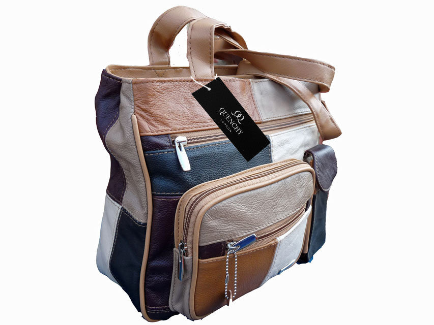 Handbag Patchwork Shoulder Bags Quenchy QL824 right side